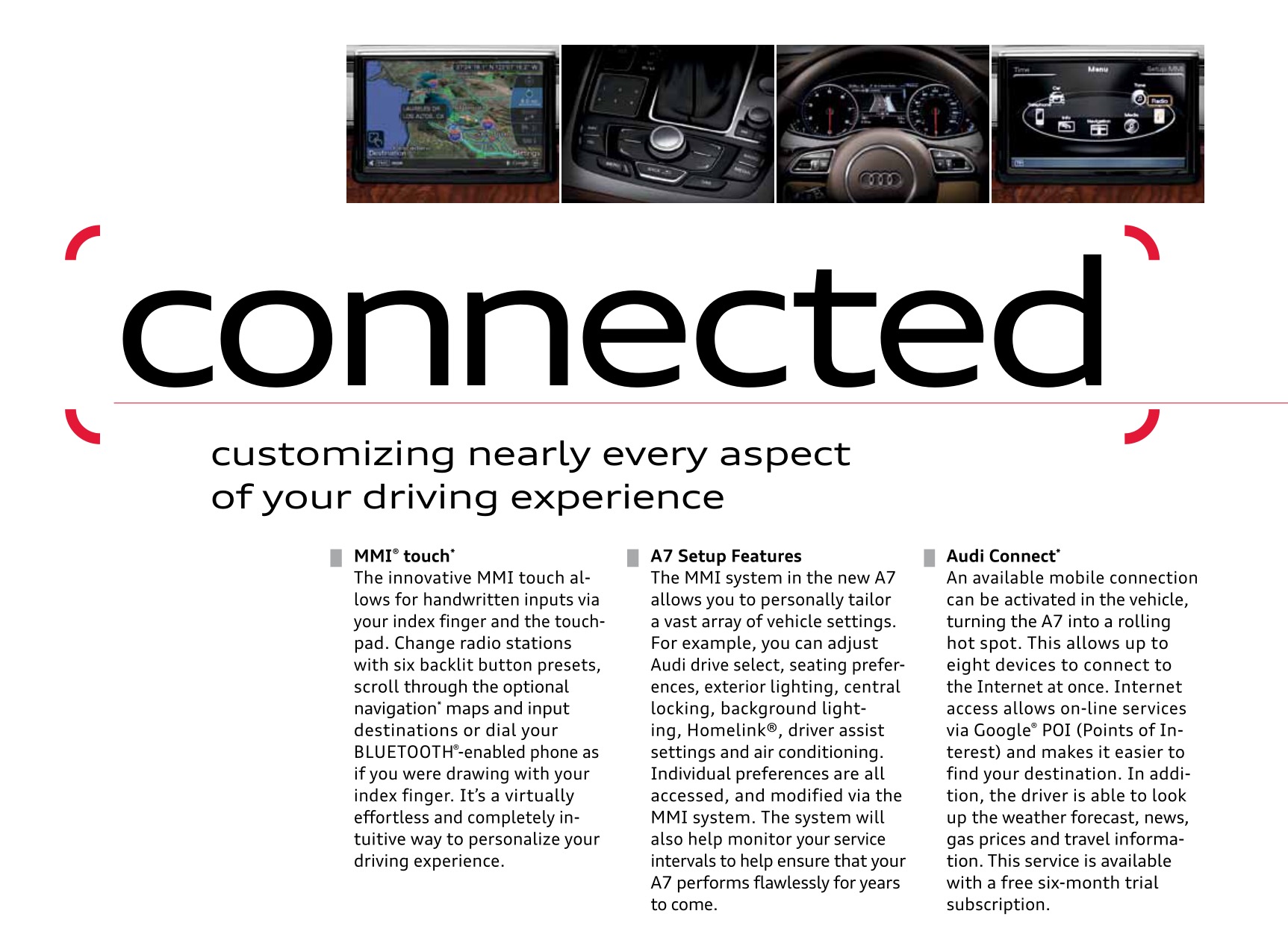 2012 Audi A7 Brochure Page 28